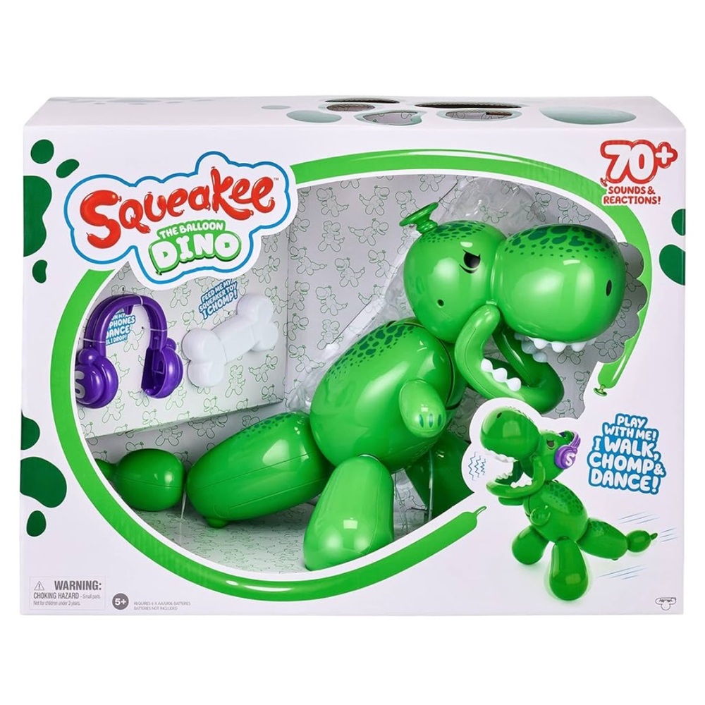 Squeakee Dino robot toy - NIB